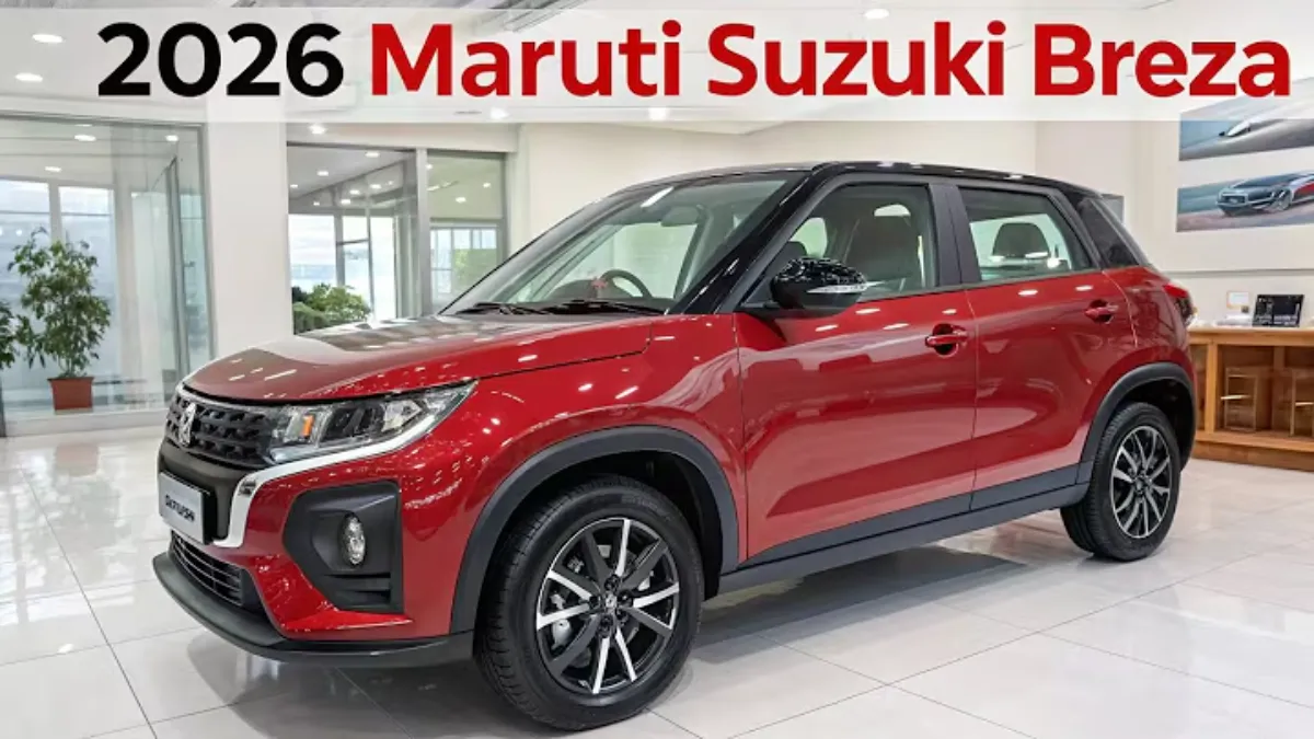 2026 Maruti Brezza Facelift Revealed